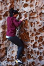 Bouldering in Hueco Tanks on 11/23/2018 with Blue Lizard Climbing and Yoga

Filename: SRM_20181123_1116360.jpg
Aperture: f/3.2
Shutter Speed: 1/125
Body: Canon EOS-1D Mark II
Lens: Canon EF 50mm f/1.8 II