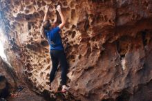 Bouldering in Hueco Tanks on 11/23/2018 with Blue Lizard Climbing and Yoga

Filename: SRM_20181123_1118170.jpg
Aperture: f/3.2
Shutter Speed: 1/160
Body: Canon EOS-1D Mark II
Lens: Canon EF 50mm f/1.8 II