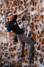 Bouldering in Hueco Tanks on 11/23/2018 with Blue Lizard Climbing and Yoga

Filename: SRM_20181123_1120050.jpg
Aperture: f/3.2
Shutter Speed: 1/125
Body: Canon EOS-1D Mark II
Lens: Canon EF 50mm f/1.8 II
