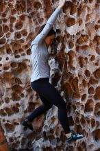 Bouldering in Hueco Tanks on 11/23/2018 with Blue Lizard Climbing and Yoga

Filename: SRM_20181123_1120520.jpg
Aperture: f/3.2
Shutter Speed: 1/200
Body: Canon EOS-1D Mark II
Lens: Canon EF 50mm f/1.8 II