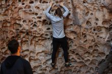 Bouldering in Hueco Tanks on 11/23/2018 with Blue Lizard Climbing and Yoga

Filename: SRM_20181123_1121240.jpg
Aperture: f/3.2
Shutter Speed: 1/320
Body: Canon EOS-1D Mark II
Lens: Canon EF 50mm f/1.8 II