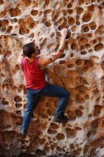 Bouldering in Hueco Tanks on 11/23/2018 with Blue Lizard Climbing and Yoga

Filename: SRM_20181123_1122580.jpg
Aperture: f/3.5
Shutter Speed: 1/100
Body: Canon EOS-1D Mark II
Lens: Canon EF 50mm f/1.8 II