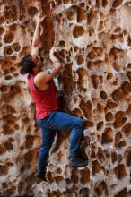 Bouldering in Hueco Tanks on 11/23/2018 with Blue Lizard Climbing and Yoga

Filename: SRM_20181123_1123140.jpg
Aperture: f/3.5
Shutter Speed: 1/125
Body: Canon EOS-1D Mark II
Lens: Canon EF 50mm f/1.8 II