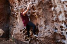 Bouldering in Hueco Tanks on 11/23/2018 with Blue Lizard Climbing and Yoga

Filename: SRM_20181123_1130420.jpg
Aperture: f/2.8
Shutter Speed: 1/160
Body: Canon EOS-1D Mark II
Lens: Canon EF 50mm f/1.8 II