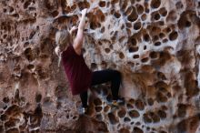 Bouldering in Hueco Tanks on 11/23/2018 with Blue Lizard Climbing and Yoga

Filename: SRM_20181123_1131150.jpg
Aperture: f/2.8
Shutter Speed: 1/200
Body: Canon EOS-1D Mark II
Lens: Canon EF 50mm f/1.8 II