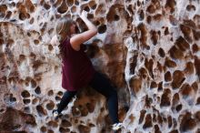 Bouldering in Hueco Tanks on 11/23/2018 with Blue Lizard Climbing and Yoga

Filename: SRM_20181123_1131400.jpg
Aperture: f/2.8
Shutter Speed: 1/160
Body: Canon EOS-1D Mark II
Lens: Canon EF 50mm f/1.8 II