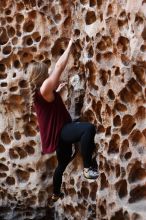 Bouldering in Hueco Tanks on 11/23/2018 with Blue Lizard Climbing and Yoga

Filename: SRM_20181123_1132010.jpg
Aperture: f/2.8
Shutter Speed: 1/160
Body: Canon EOS-1D Mark II
Lens: Canon EF 50mm f/1.8 II