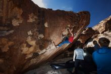 Bouldering in Hueco Tanks on 11/23/2018 with Blue Lizard Climbing and Yoga

Filename: SRM_20181123_1230540.jpg
Aperture: f/5.6
Shutter Speed: 1/320
Body: Canon EOS-1D Mark II
Lens: Canon EF 16-35mm f/2.8 L