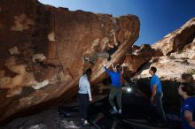 Bouldering in Hueco Tanks on 11/23/2018 with Blue Lizard Climbing and Yoga

Filename: SRM_20181123_1246190.jpg
Aperture: f/5.6
Shutter Speed: 1/250
Body: Canon EOS-1D Mark II
Lens: Canon EF 16-35mm f/2.8 L