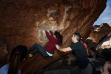 Bouldering in Hueco Tanks on 11/23/2018 with Blue Lizard Climbing and Yoga

Filename: SRM_20181123_1251270.jpg
Aperture: f/5.6
Shutter Speed: 1/250
Body: Canon EOS-1D Mark II
Lens: Canon EF 16-35mm f/2.8 L