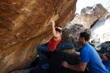 Bouldering in Hueco Tanks on 11/23/2018 with Blue Lizard Climbing and Yoga

Filename: SRM_20181123_1318230.jpg
Aperture: f/5.6
Shutter Speed: 1/500
Body: Canon EOS-1D Mark II
Lens: Canon EF 16-35mm f/2.8 L
