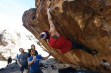 Bouldering in Hueco Tanks on 11/23/2018 with Blue Lizard Climbing and Yoga

Filename: SRM_20181123_1327300.jpg
Aperture: f/5.6
Shutter Speed: 1/800
Body: Canon EOS-1D Mark II
Lens: Canon EF 16-35mm f/2.8 L