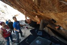 Bouldering in Hueco Tanks on 11/23/2018 with Blue Lizard Climbing and Yoga

Filename: SRM_20181123_1331170.jpg
Aperture: f/5.6
Shutter Speed: 1/640
Body: Canon EOS-1D Mark II
Lens: Canon EF 16-35mm f/2.8 L