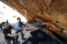 Bouldering in Hueco Tanks on 11/23/2018 with Blue Lizard Climbing and Yoga

Filename: SRM_20181123_1333390.jpg
Aperture: f/5.6
Shutter Speed: 1/500
Body: Canon EOS-1D Mark II
Lens: Canon EF 16-35mm f/2.8 L