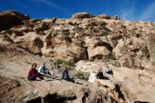 Bouldering in Hueco Tanks on 11/23/2018 with Blue Lizard Climbing and Yoga

Filename: SRM_20181123_1337360.jpg
Aperture: f/8.0
Shutter Speed: 1/400
Body: Canon EOS-1D Mark II
Lens: Canon EF 16-35mm f/2.8 L