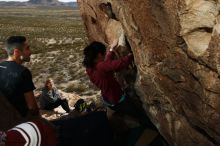 Bouldering in Hueco Tanks on 11/23/2018 with Blue Lizard Climbing and Yoga

Filename: SRM_20181123_1413220.jpg
Aperture: f/8.0
Shutter Speed: 1/250
Body: Canon EOS-1D Mark II
Lens: Canon EF 16-35mm f/2.8 L