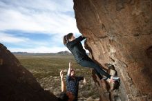 Bouldering in Hueco Tanks on 11/23/2018 with Blue Lizard Climbing and Yoga

Filename: SRM_20181123_1429410.jpg
Aperture: f/5.6
Shutter Speed: 1/250
Body: Canon EOS-1D Mark II
Lens: Canon EF 16-35mm f/2.8 L