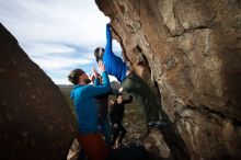 Bouldering in Hueco Tanks on 11/23/2018 with Blue Lizard Climbing and Yoga

Filename: SRM_20181123_1439200.jpg
Aperture: f/5.6
Shutter Speed: 1/250
Body: Canon EOS-1D Mark II
Lens: Canon EF 16-35mm f/2.8 L