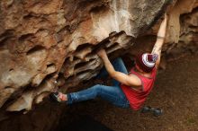 Bouldering in Hueco Tanks on 11/23/2018 with Blue Lizard Climbing and Yoga

Filename: SRM_20181123_1551490.jpg
Aperture: f/4.0
Shutter Speed: 1/250
Body: Canon EOS-1D Mark II
Lens: Canon EF 50mm f/1.8 II