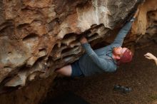 Bouldering in Hueco Tanks on 11/23/2018 with Blue Lizard Climbing and Yoga

Filename: SRM_20181123_1557360.jpg
Aperture: f/3.5
Shutter Speed: 1/250
Body: Canon EOS-1D Mark II
Lens: Canon EF 50mm f/1.8 II