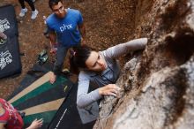 Bouldering in Hueco Tanks on 11/23/2018 with Blue Lizard Climbing and Yoga

Filename: SRM_20181123_1609220.jpg
Aperture: f/3.5
Shutter Speed: 1/125
Body: Canon EOS-1D Mark II
Lens: Canon EF 16-35mm f/2.8 L