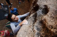 Bouldering in Hueco Tanks on 11/23/2018 with Blue Lizard Climbing and Yoga

Filename: SRM_20181123_1609430.jpg
Aperture: f/4.0
Shutter Speed: 1/125
Body: Canon EOS-1D Mark II
Lens: Canon EF 16-35mm f/2.8 L