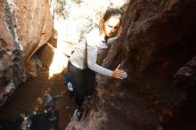 Bouldering in Hueco Tanks on 11/23/2018 with Blue Lizard Climbing and Yoga

Filename: SRM_20181123_1611100.jpg
Aperture: f/6.3
Shutter Speed: 1/125
Body: Canon EOS-1D Mark II
Lens: Canon EF 16-35mm f/2.8 L