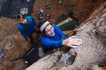 Bouldering in Hueco Tanks on 11/23/2018 with Blue Lizard Climbing and Yoga

Filename: SRM_20181123_1618060.jpg
Aperture: f/4.5
Shutter Speed: 1/125
Body: Canon EOS-1D Mark II
Lens: Canon EF 16-35mm f/2.8 L