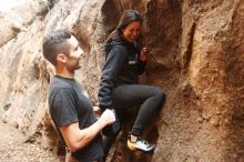 Bouldering in Hueco Tanks on 11/23/2018 with Blue Lizard Climbing and Yoga

Filename: SRM_20181123_1624570.jpg
Aperture: f/2.8
Shutter Speed: 1/80
Body: Canon EOS-1D Mark II
Lens: Canon EF 16-35mm f/2.8 L