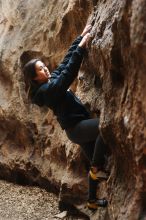 Bouldering in Hueco Tanks on 11/23/2018 with Blue Lizard Climbing and Yoga

Filename: SRM_20181123_1625490.jpg
Aperture: f/2.8
Shutter Speed: 1/100
Body: Canon EOS-1D Mark II
Lens: Canon EF 50mm f/1.8 II