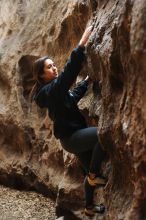 Bouldering in Hueco Tanks on 11/23/2018 with Blue Lizard Climbing and Yoga

Filename: SRM_20181123_1625520.jpg
Aperture: f/2.8
Shutter Speed: 1/100
Body: Canon EOS-1D Mark II
Lens: Canon EF 50mm f/1.8 II