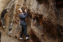 Bouldering in Hueco Tanks on 11/23/2018 with Blue Lizard Climbing and Yoga

Filename: SRM_20181123_1642510.jpg
Aperture: f/2.8
Shutter Speed: 1/125
Body: Canon EOS-1D Mark II
Lens: Canon EF 50mm f/1.8 II