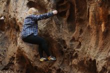 Bouldering in Hueco Tanks on 11/23/2018 with Blue Lizard Climbing and Yoga

Filename: SRM_20181123_1643421.jpg
Aperture: f/2.2
Shutter Speed: 1/125
Body: Canon EOS-1D Mark II
Lens: Canon EF 50mm f/1.8 II