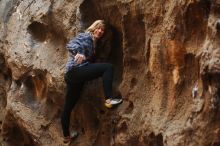 Bouldering in Hueco Tanks on 11/23/2018 with Blue Lizard Climbing and Yoga

Filename: SRM_20181123_1643550.jpg
Aperture: f/2.2
Shutter Speed: 1/125
Body: Canon EOS-1D Mark II
Lens: Canon EF 50mm f/1.8 II