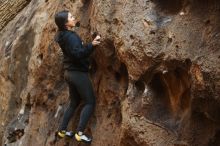 Bouldering in Hueco Tanks on 11/23/2018 with Blue Lizard Climbing and Yoga

Filename: SRM_20181123_1644190.jpg
Aperture: f/2.8
Shutter Speed: 1/100
Body: Canon EOS-1D Mark II
Lens: Canon EF 50mm f/1.8 II