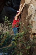 Bouldering in Hueco Tanks on 11/23/2018 with Blue Lizard Climbing and Yoga

Filename: SRM_20181123_1657380.jpg
Aperture: f/4.5
Shutter Speed: 1/160
Body: Canon EOS-1D Mark II
Lens: Canon EF 50mm f/1.8 II