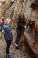 Bouldering in Hueco Tanks on 11/23/2018 with Blue Lizard Climbing and Yoga

Filename: SRM_20181123_1658420.jpg
Aperture: f/2.8
Shutter Speed: 1/100
Body: Canon EOS-1D Mark II
Lens: Canon EF 50mm f/1.8 II