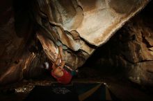 Bouldering in Hueco Tanks on 11/23/2018 with Blue Lizard Climbing and Yoga

Filename: SRM_20181123_1725520.jpg
Aperture: f/8.0
Shutter Speed: 1/250
Body: Canon EOS-1D Mark II
Lens: Canon EF 16-35mm f/2.8 L