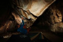 Bouldering in Hueco Tanks on 11/23/2018 with Blue Lizard Climbing and Yoga

Filename: SRM_20181123_1727260.jpg
Aperture: f/8.0
Shutter Speed: 1/250
Body: Canon EOS-1D Mark II
Lens: Canon EF 16-35mm f/2.8 L