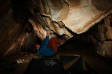 Bouldering in Hueco Tanks on 11/23/2018 with Blue Lizard Climbing and Yoga

Filename: SRM_20181123_1740210.jpg
Aperture: f/8.0
Shutter Speed: 1/250
Body: Canon EOS-1D Mark II
Lens: Canon EF 16-35mm f/2.8 L