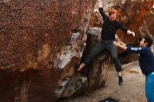 Bouldering in Hueco Tanks on 11/22/2018 with Blue Lizard Climbing and Yoga

Filename: SRM_20181122_1015060.jpg
Aperture: f/5.6
Shutter Speed: 1/200
Body: Canon EOS-1D Mark II
Lens: Canon EF 16-35mm f/2.8 L