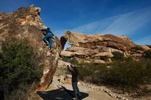 Bouldering in Hueco Tanks on 11/22/2018 with Blue Lizard Climbing and Yoga

Filename: SRM_20181122_1022100.jpg
Aperture: f/5.6
Shutter Speed: 1/800
Body: Canon EOS-1D Mark II
Lens: Canon EF 16-35mm f/2.8 L