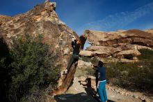 Bouldering in Hueco Tanks on 11/22/2018 with Blue Lizard Climbing and Yoga

Filename: SRM_20181122_1025220.jpg
Aperture: f/5.6
Shutter Speed: 1/1000
Body: Canon EOS-1D Mark II
Lens: Canon EF 16-35mm f/2.8 L