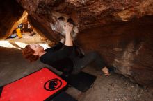 Bouldering in Hueco Tanks on 11/22/2018 with Blue Lizard Climbing and Yoga

Filename: SRM_20181122_1037320.jpg
Aperture: f/5.6
Shutter Speed: 1/320
Body: Canon EOS-1D Mark II
Lens: Canon EF 16-35mm f/2.8 L