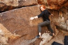 Bouldering in Hueco Tanks on 11/22/2018 with Blue Lizard Climbing and Yoga

Filename: SRM_20181122_1112500.jpg
Aperture: f/4.0
Shutter Speed: 1/200
Body: Canon EOS-1D Mark II
Lens: Canon EF 16-35mm f/2.8 L