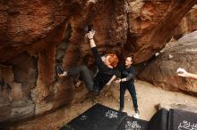 Bouldering in Hueco Tanks on 11/22/2018 with Blue Lizard Climbing and Yoga

Filename: SRM_20181122_1122100.jpg
Aperture: f/5.0
Shutter Speed: 1/320
Body: Canon EOS-1D Mark II
Lens: Canon EF 16-35mm f/2.8 L