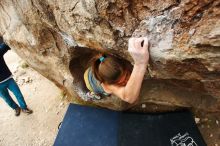 Bouldering in Hueco Tanks on 11/22/2018 with Blue Lizard Climbing and Yoga

Filename: SRM_20181122_1136510.jpg
Aperture: f/5.6
Shutter Speed: 1/500
Body: Canon EOS-1D Mark II
Lens: Canon EF 16-35mm f/2.8 L