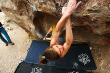 Bouldering in Hueco Tanks on 11/22/2018 with Blue Lizard Climbing and Yoga

Filename: SRM_20181122_1136531.jpg
Aperture: f/5.6
Shutter Speed: 1/640
Body: Canon EOS-1D Mark II
Lens: Canon EF 16-35mm f/2.8 L