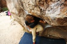 Bouldering in Hueco Tanks on 11/22/2018 with Blue Lizard Climbing and Yoga

Filename: SRM_20181122_1138070.jpg
Aperture: f/5.6
Shutter Speed: 1/400
Body: Canon EOS-1D Mark II
Lens: Canon EF 16-35mm f/2.8 L