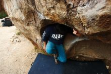 Bouldering in Hueco Tanks on 11/22/2018 with Blue Lizard Climbing and Yoga

Filename: SRM_20181122_1140060.jpg
Aperture: f/5.6
Shutter Speed: 1/500
Body: Canon EOS-1D Mark II
Lens: Canon EF 16-35mm f/2.8 L